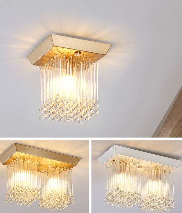 타로 크리스탈 직부등 1등 2등 현관조명 현관센서등 복도등 크리스탈 센서등